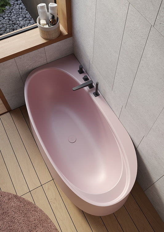 Vasca in Acrilico/Gel Coat Resina FORMA AQUAE IKI CORNER 165x80 cm