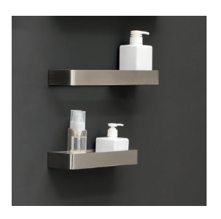 MENSOLA PER DOCCIA in Acciaio Inox NIC DESIGN ASTA 30 - 50 cm