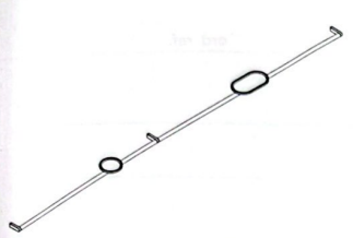 BARRA PORTAOGGETTI NIC DESIGN MEDITERRANEO