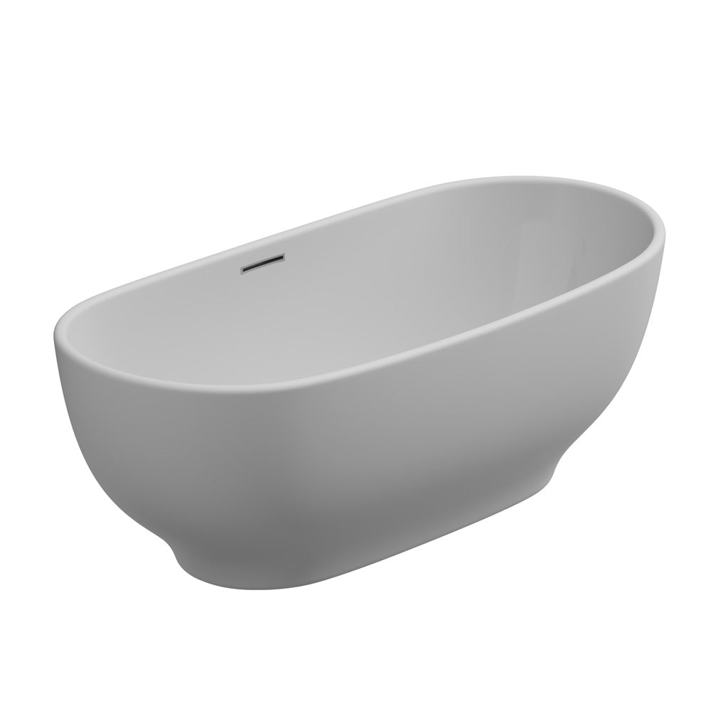 Vasca in Acrilico GSG MOON Freestanding o a Parete cm. 170X80