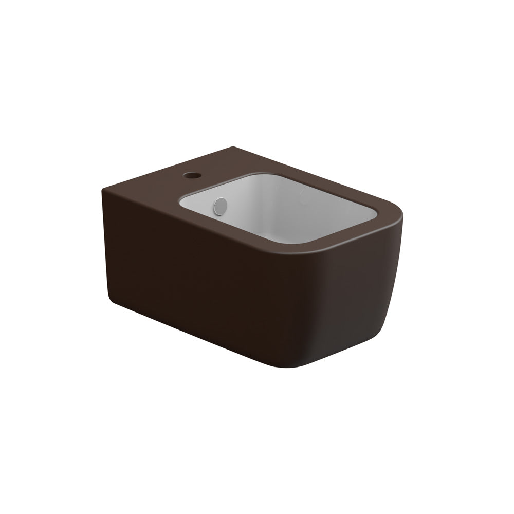 Bidet sospeso in ceramica Monoforo GSG BRIO