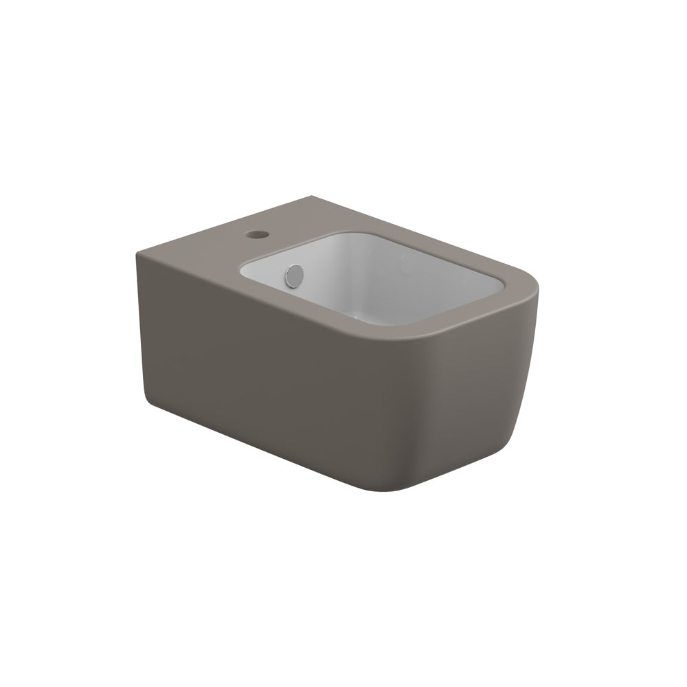 Bidet sospeso in ceramica Monoforo GSG BRIO