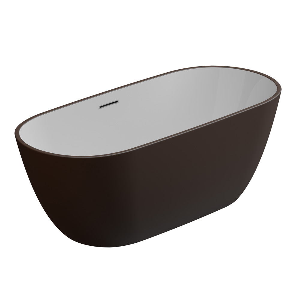 Vasca in Acrilico GSG SUN Freestanding o a Parete cm. 170X81