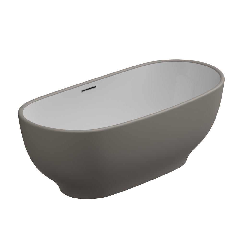 Vasca in Acrilico GSG MOON Freestanding o a Parete cm. 170X80