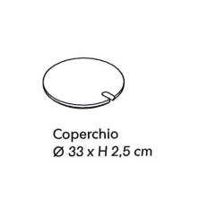 Coperchio in Iroko x Portaoggetti NIC DESIGN MEDITERRANEO