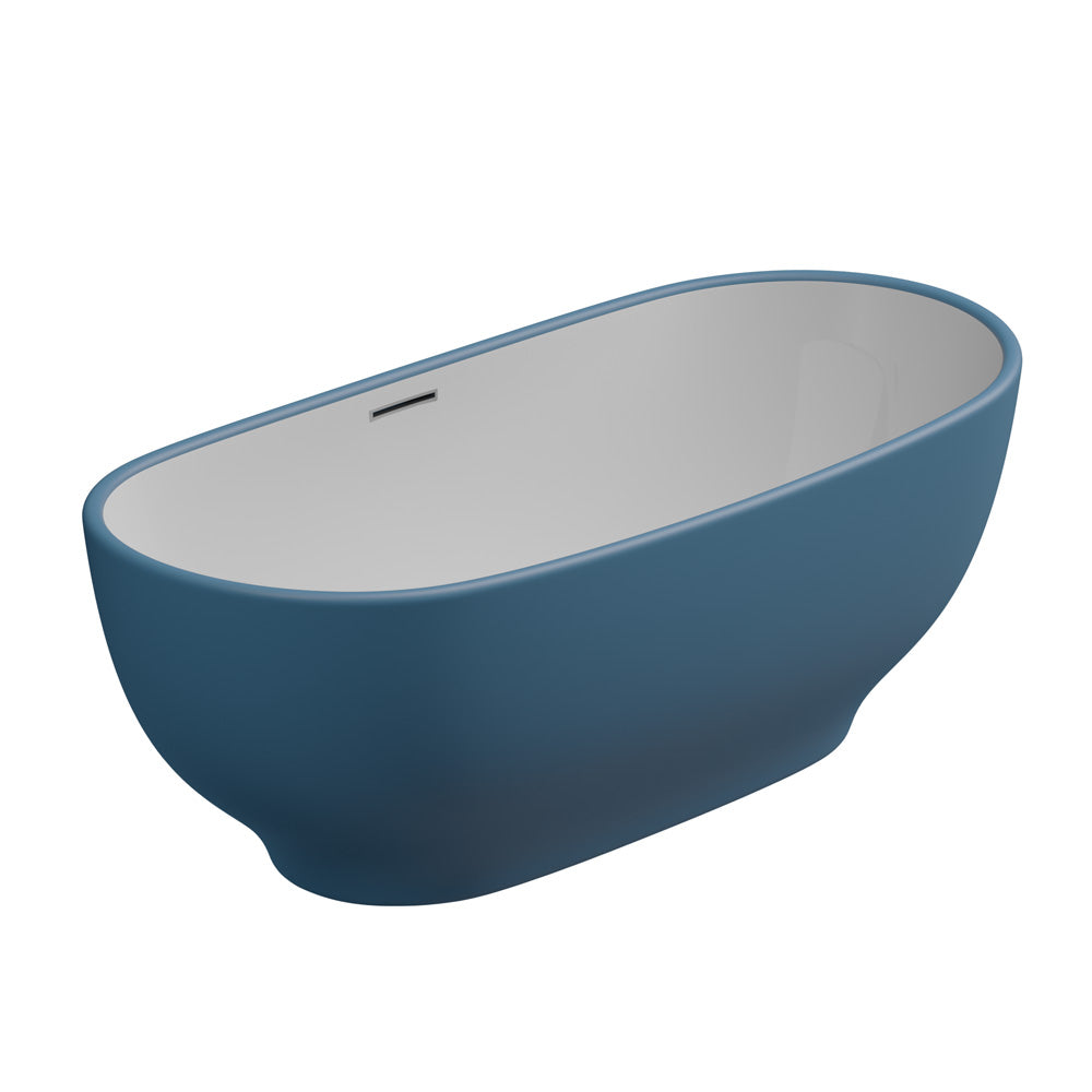 Vasca in Acrilico GSG MOON Freestanding o a Parete cm. 170X80