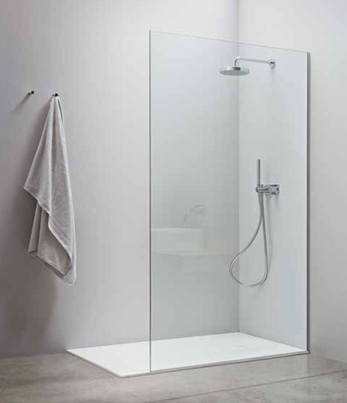 Piatto Doccia in ceramica NIC DESIGN FOGLIO 80 cm