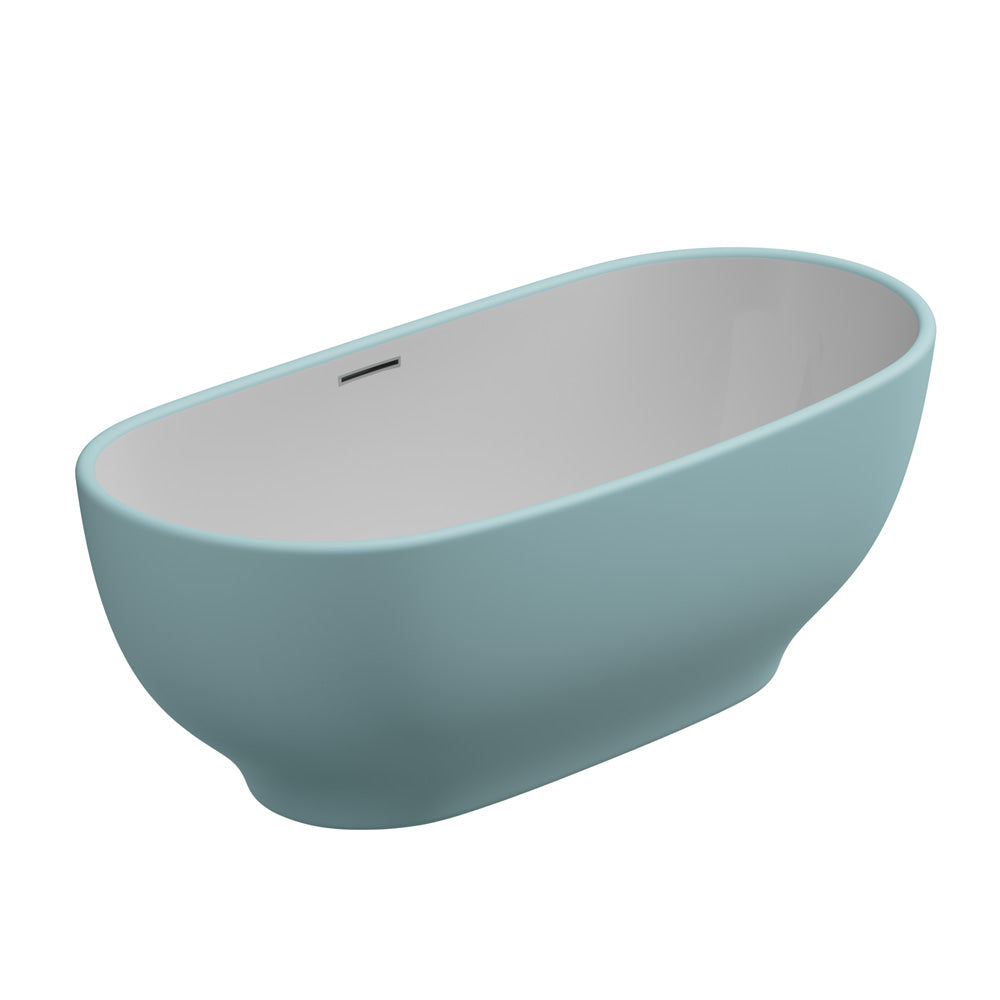 Vasca in Acrilico GSG MOON Freestanding o a Parete cm. 170X80