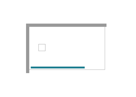 PARETE DOCCIA WALK-IN TDA ITALO IT-6 VETRO 6 mm