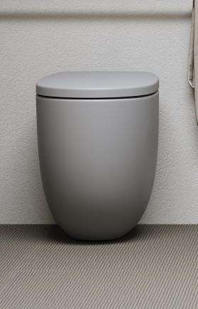 Vaso WC a Terra in ceramica Rimless NIC DESIGN MILK