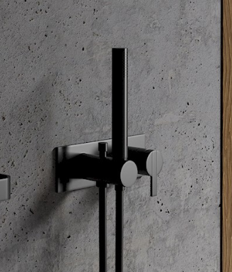 MONOCOMANDO INCASSO PER DOCCIA NIC DESIGN SOLO 18x7 cm