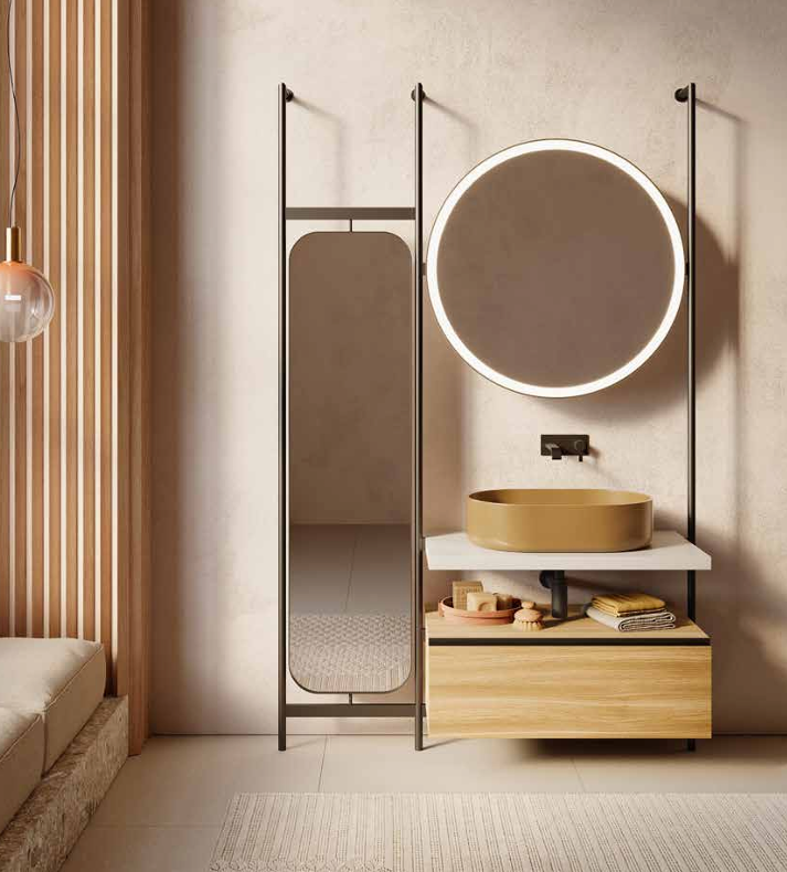 Mobile da Bagno COMPOSIZIONE NIC DESIGN OVER 2.2