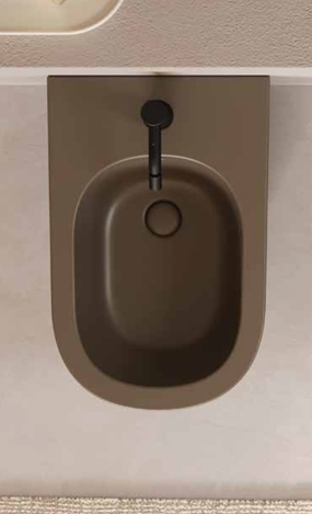 Bidet a Terra Monoforo in ceramica NIC DESIGN PIN