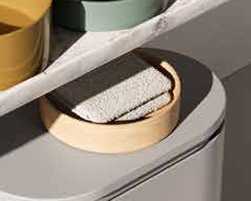 Portaoggetti in Iroko NIC DESIGN MEDITERRANEO