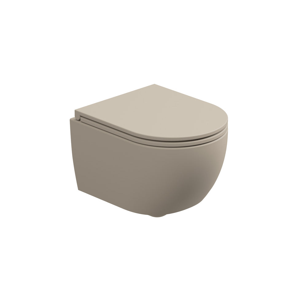 Vaso WC sospeso in ceramica Rimless GSG LIKE XXS RIDOTTO