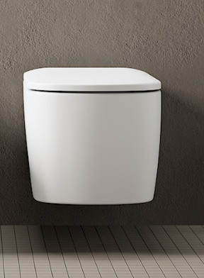 Vaso WC Sospeso in ceramica Rimless NIC DESIGN SEMPLICE