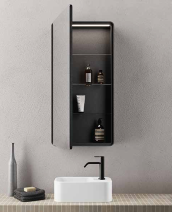 Specchio Contenitore NIC DESIGN STILO - 45x12x90 Cm