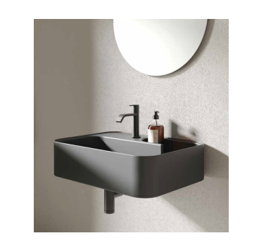 Lavabo da Appoggio/Sospeso in ceramica NIC DESIGN TRAMA 60 - 60x50x16 cm