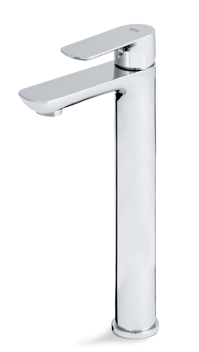 MISCELATORE MONOCOMANDO LAVABO ALTO VEMA SLATE OTTONE V14021 SENZA SCARICO