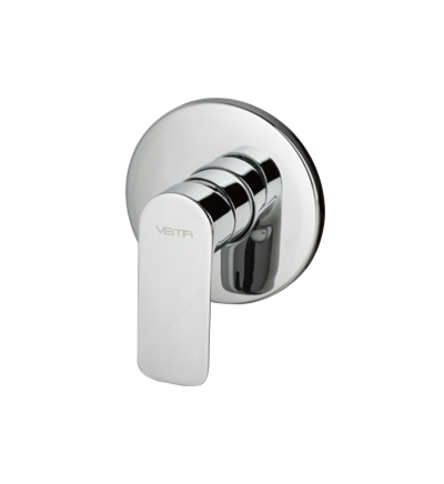 MISCELATORE MONOCOMANDO DOCCIA DA INCASSO VEMA SLATE OTTONE V14130