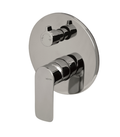 MISCELATORE MONOCOMANDO VASCA DA INCASSO VEMA SLATE OTTONE V14142