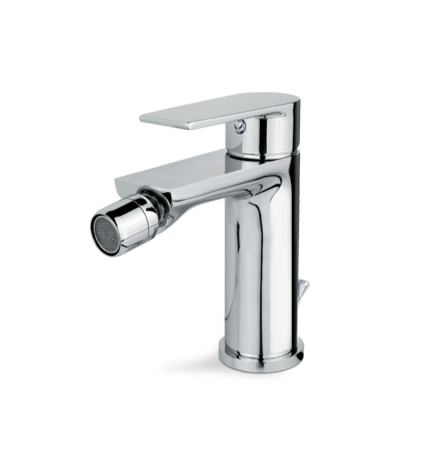 MISCELATORE MONOCOMANDO BIDET VEMA TIMEA OTTONE V16070 CON SCARICO