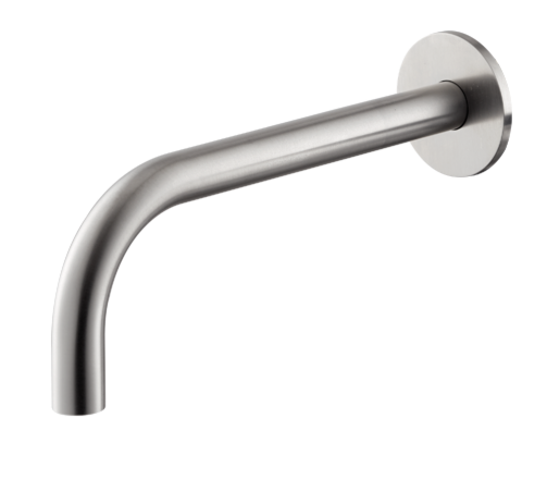 BOCCA EROGAZIONE LAVABO A PARETE L. 20,7 CM VEMA OTAGO ACCIAIO V17055