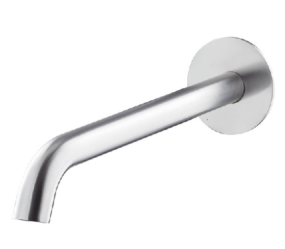 BOCCA EROGAZIONE LAVABO A PARETE L. 23,3 CM VEMA OTAGO ACCIAIO V17056