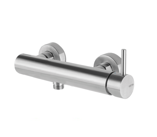 MISCELATORE MONOCOMANDO ESTERNO DOCCIA VEMA OTAGO ACCIAIO V17090