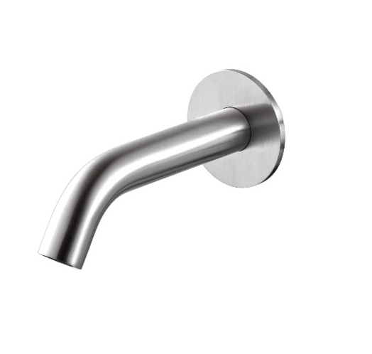 BOCCA EROGAZIONE A PARETE PER GRUPPO VASCA L. 17,1 CM VEMA OTAGO ACCIAIO V17145