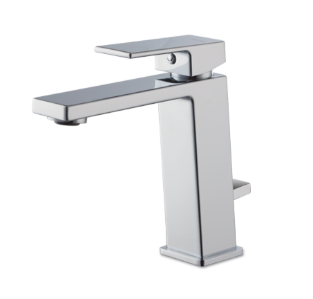 MISCELATORE MONOCOMANDO LAVABO VEMA LYS OTTONE V25010 CON SCARICO