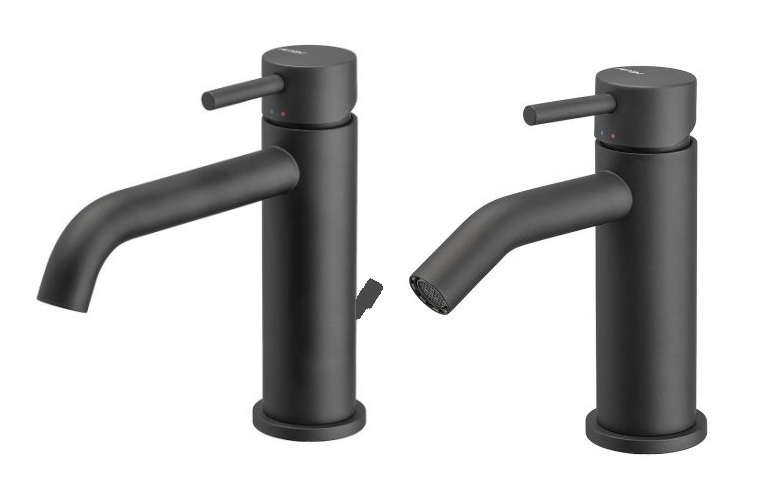 SET MISCELATORE MONOCOMANDO LAVABO + BIDET VEMA MAIRA OTTONE V27010 + V27070