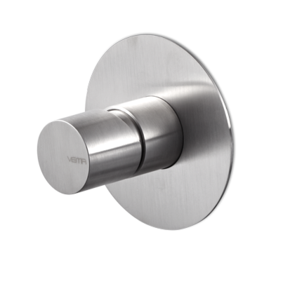 MISCELATORE MONOCOMANDO DOCCIA DA INCASSO VEMA VENY STEEL ACCIAIO V29130