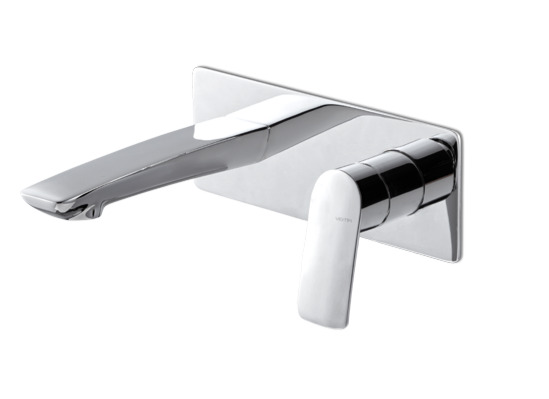 GRUPPO MISCELATORE MONOCOMANDO LAVABO A PARETE VEMA OTEN OTTONE V30050