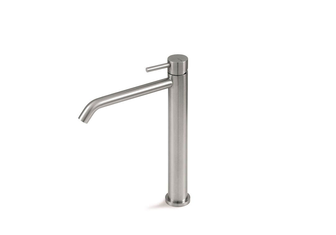 MISCELATORE MONOCOMANDO LAVABO ALTO VEMA OTAGO ACCIAIO V32021