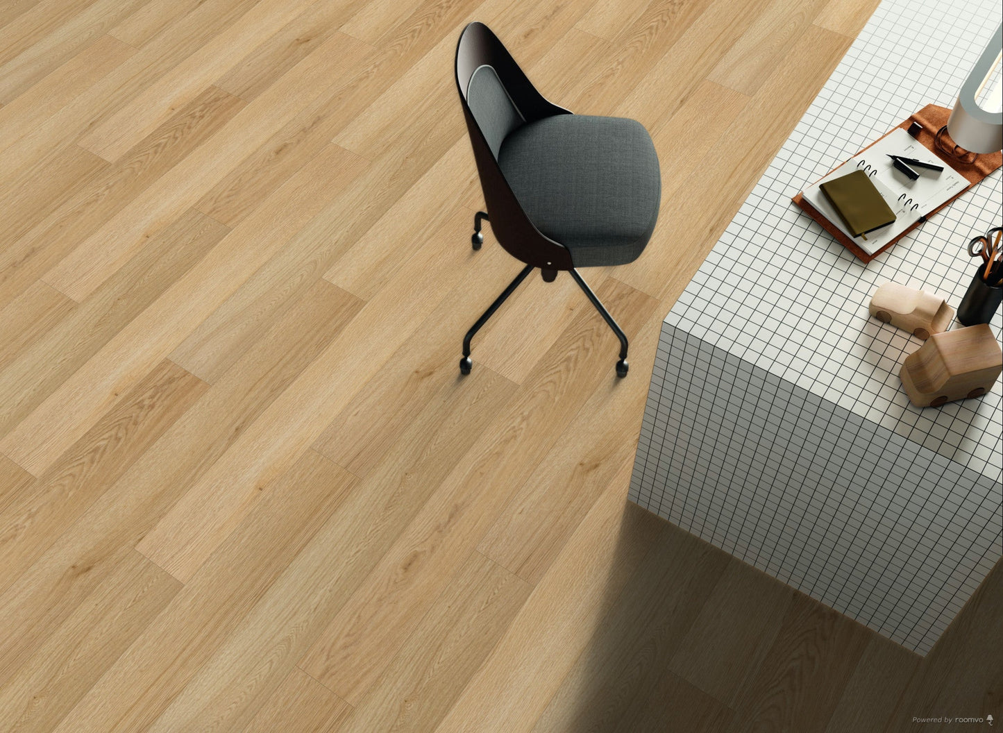 €44,90/mq PAVIMENTO SPC FLOW+ WOOD 55XL WHITNEY