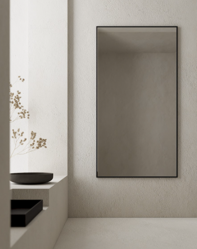 Specchio in Acciaio NIC DESIGN OUTLINE RETTANGOLARE - 130x70x1,5 cm