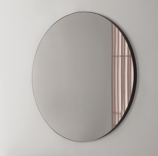 Specchio Tondo in Acciaio NIC DESIGN PASTILLE - D. 50 - 60 - 90 cm