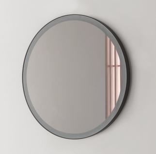 Specchio Tondo in Acciaio NIC DESIGN PASTILLE RETROILLUMINATO - D. 50 - 60 - 90 cm