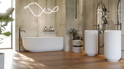 Vasca in Acrilico/Gel Coat Resina FORMA AQUAE AURA CORNER 160x75 cm