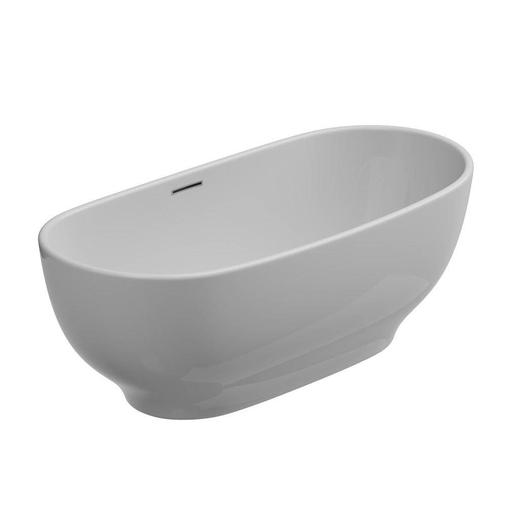 Vasca in Acrilico GSG MOON Freestanding o a Parete cm. 170X80