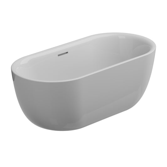 Vasca in Acrilico GSG HIT! Freestanding o a Parete cm. 170X80