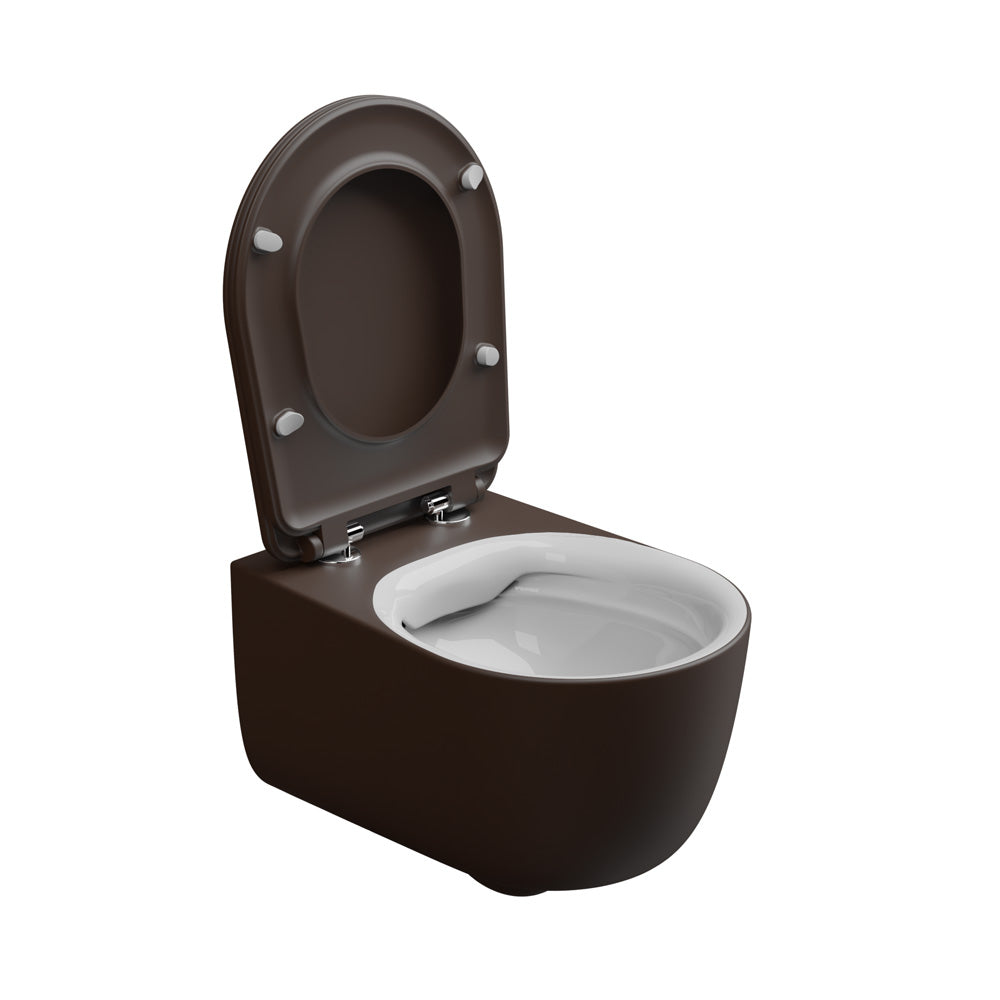 Vaso WC sospeso in ceramica Rimless GSG HIT!
