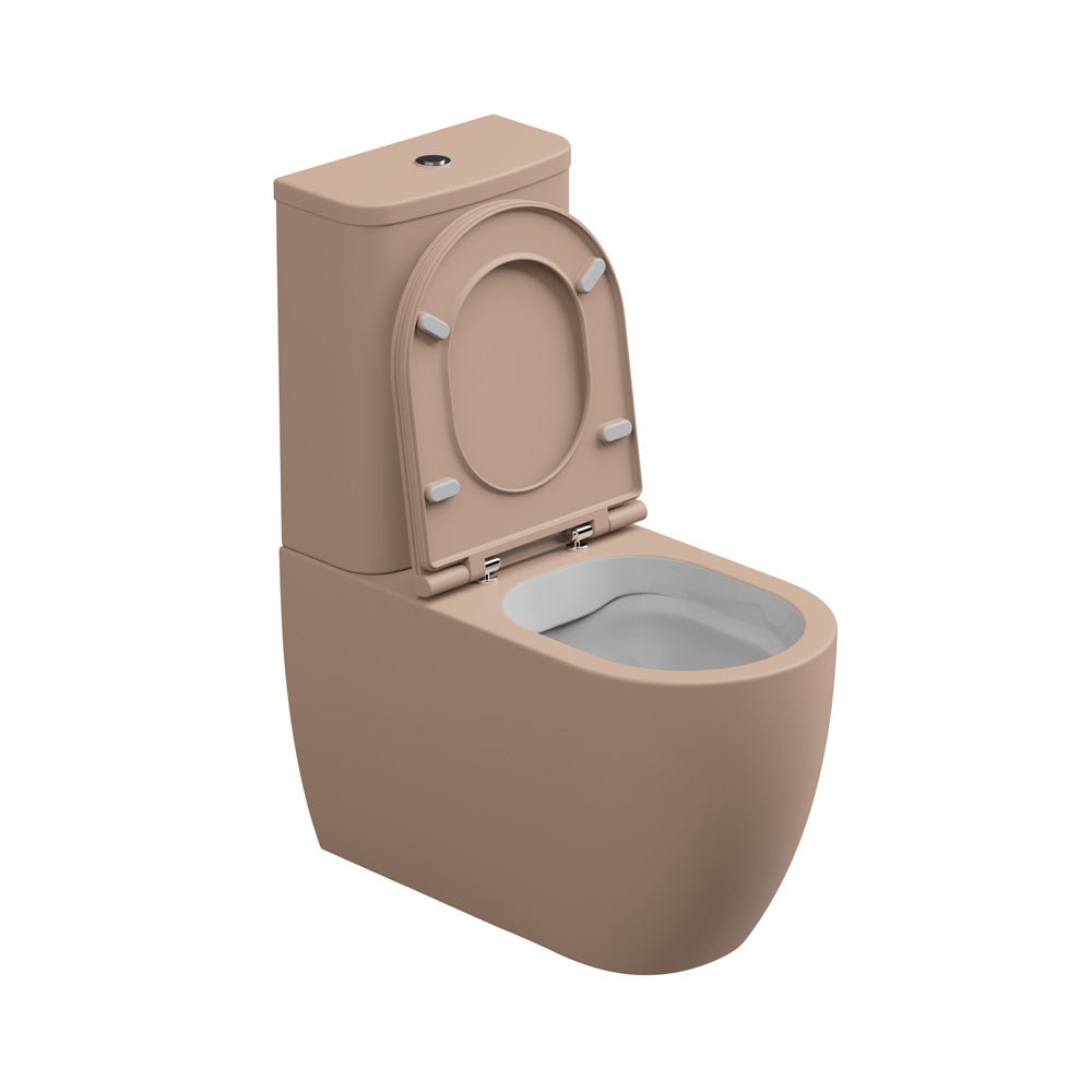 Vaso con cassetta Monoblocco WC a Terra in ceramica Rimless GSG LIKE