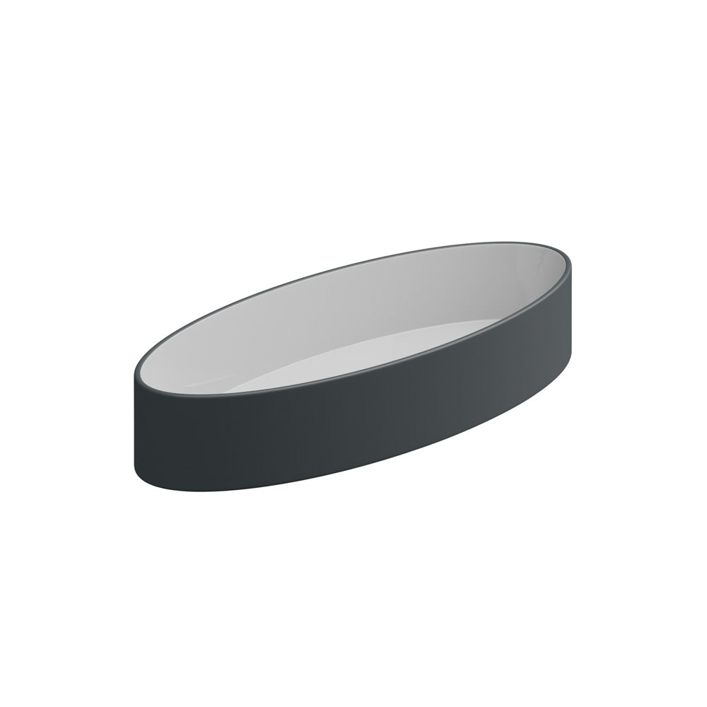 Lavabo Ovale in ceramica GSG LIKE SLIM 80 cm