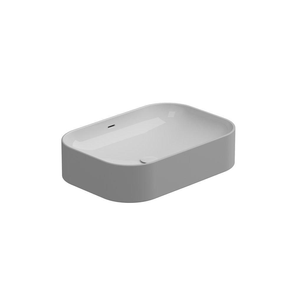 Lavabo Rettangolare in ceramica GSG SPEED EASY cm 60 CON TROPPO PIENO