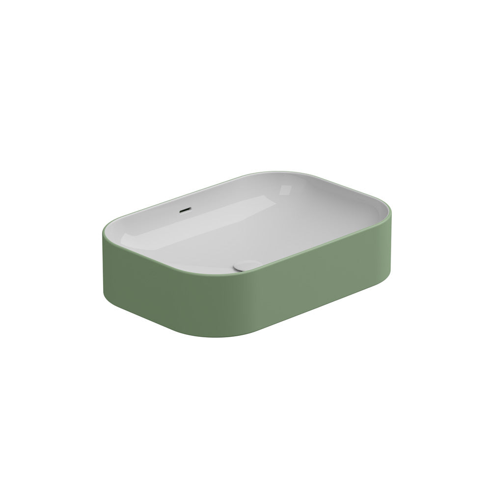 Lavabo Rettangolare in ceramica GSG SPEED EASY cm 60 CON TROPPO PIENO