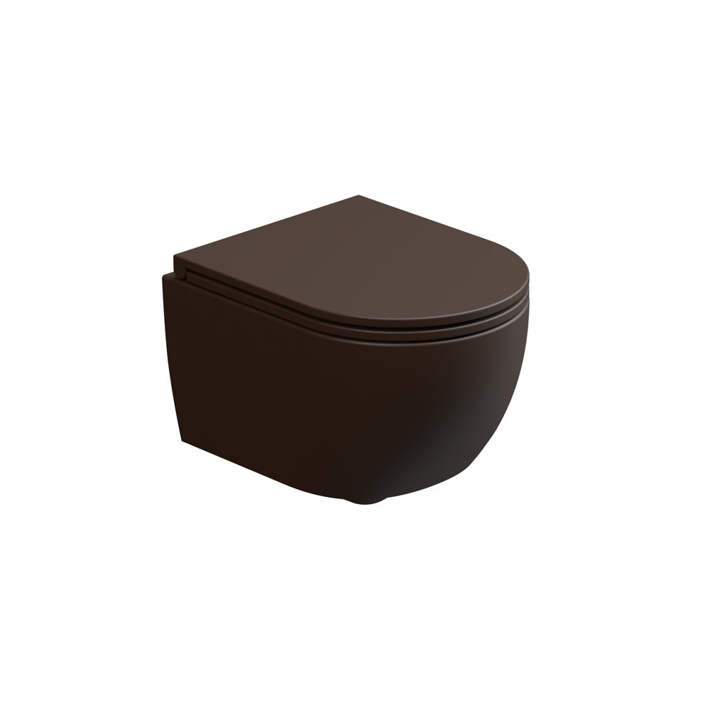 Vaso WC sospeso in ceramica Rimless GSG LIKE XXS RIDOTTO