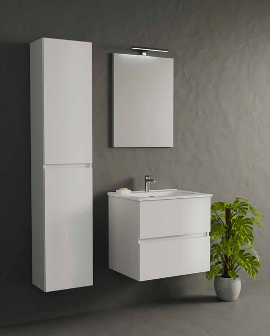 Composizione Mobile da Bagno IDEA STELLA ROX 60.1 BIANCO OPACO