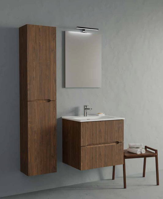 Composizione Mobile da Bagno IDEA STELLA ZEUS 60.1 BROWN